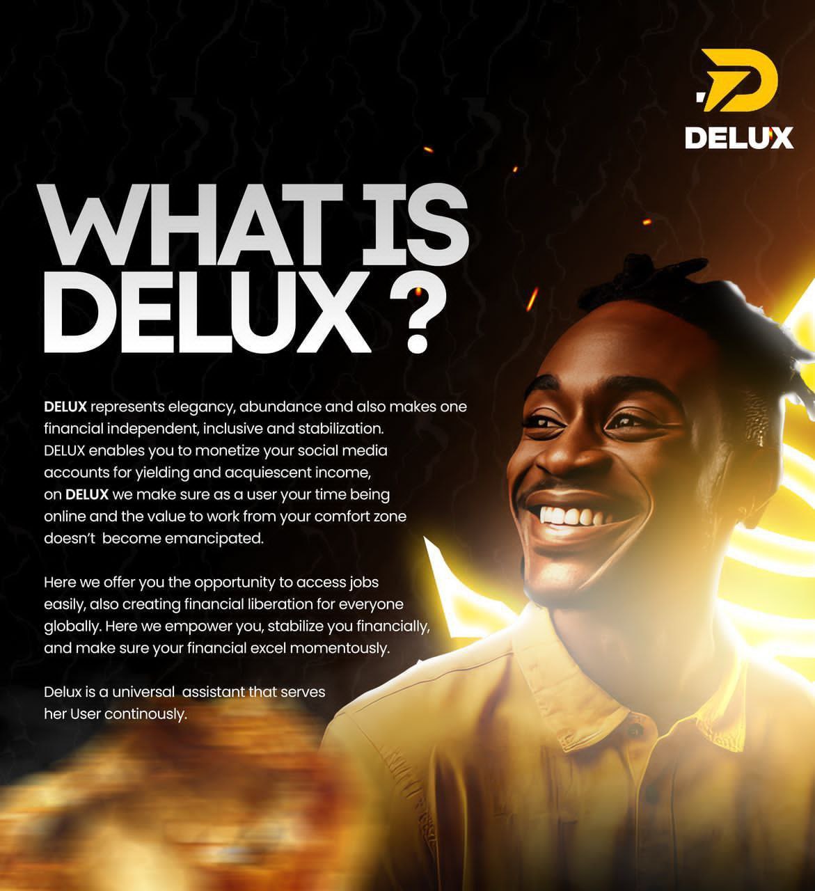 Delux logo legit online job